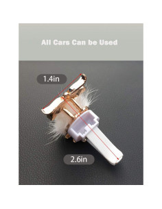 Difusor de Auto WZPQ Búho 2pcs Ambientador Ventilación 2