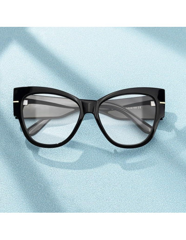 Gafas de sol VOOGLAM ojo de gato grandes bloqueo luz azul