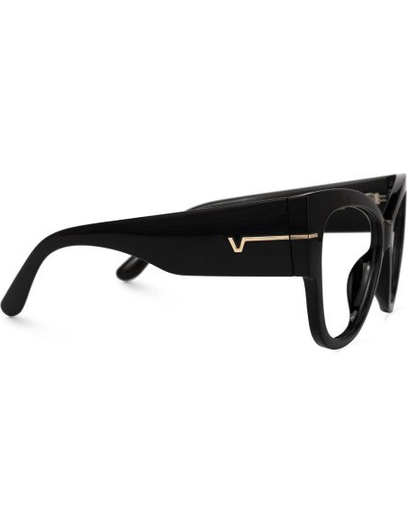 Gafas de sol VOOGLAM ojo de gato grandes bloqueo luz azul Gafas de sol VOOGLAM ojo de gato grandes bloqueo luz azul