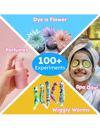 Kit de Ciencia Butterfly EduFields 100+ para Niñas 4-8 Años