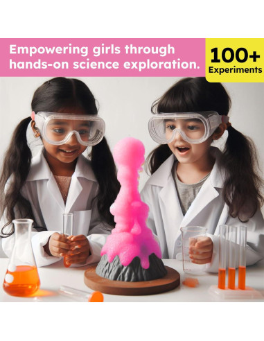 Kit de Ciencia Butterfly EduFields 100+ para Niñas 4-8 Años