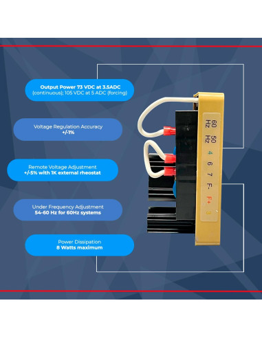 Regulador Automático de Voltaje SE350 Thunder Parts 500 VA