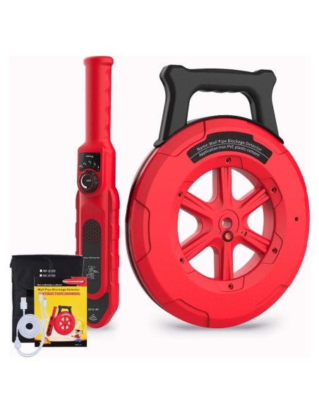Detector de Bloqueo de Tuberías NOYAFA NF-Pipe Locators 20m
