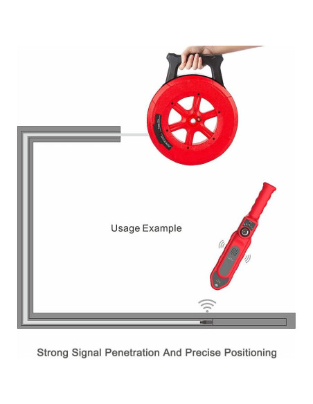 Detector de Bloqueo de Tuberías NOYAFA NF-Pipe Locators 20m