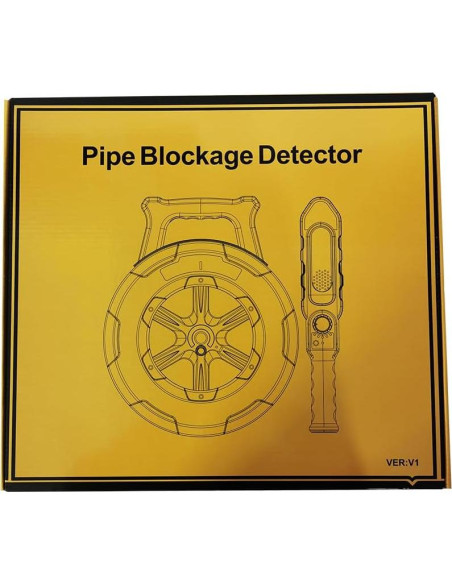 Detector de Bloqueo de Tuberías NOYAFA NF-Pipe Locators 20m