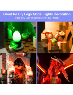 Kit de Luz LED Hilighting para Lego Dungeons & Dragons 21348 2