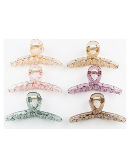 6 Garras de Acrílico CHAOBANG 11.94cm para Cabello Fuerte Sujeción