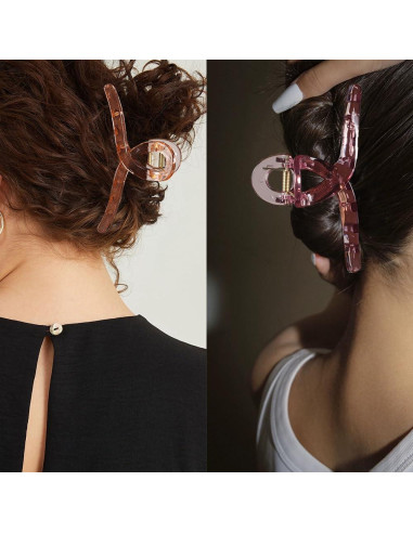 6 Garras de Acrílico CHAOBANG 11.94cm para Cabello Fuerte Sujeción