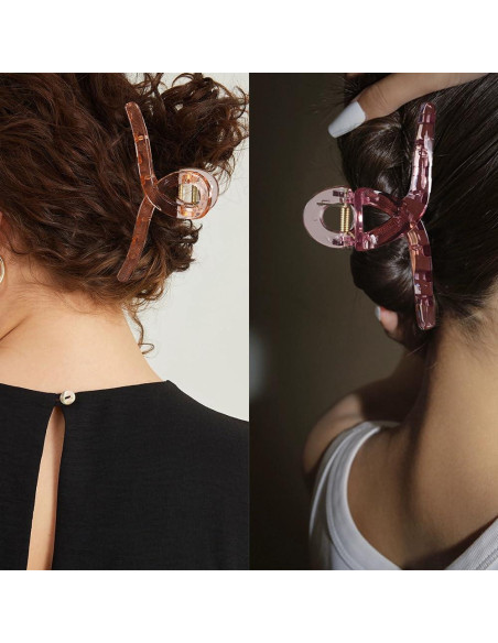 6 Garras de Acrílico CHAOBANG 11.94cm para Cabello Fuerte Sujeción