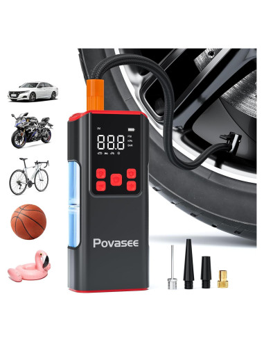 Compresor de Aire Portátil Povasee A8 150 PSI Inalámbrico