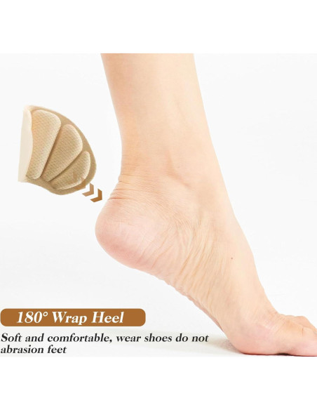 8 Almohadillas Adhesivas para Talón Femeng - Comodidad y Ajuste