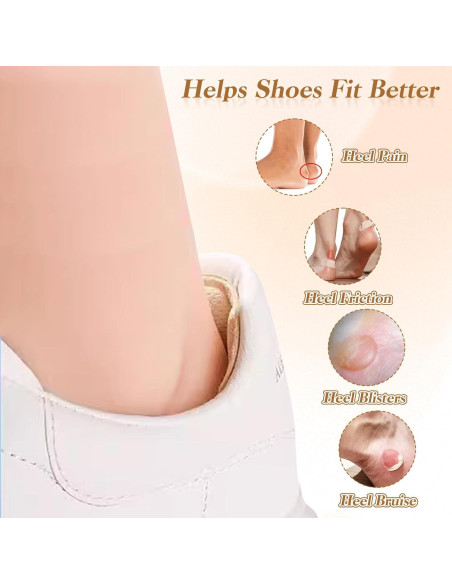 8 Almohadillas Adhesivas para Talón Femeng - Comodidad y Ajuste