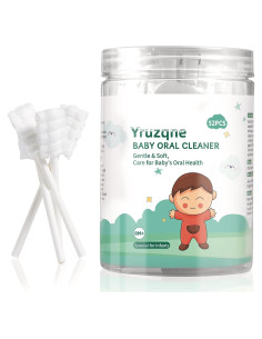 52 Piezas Limpiador de Lengua y Cepillo de Dientes Bebé Yruzqne