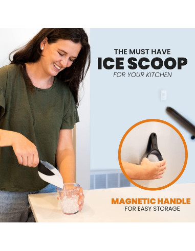 Cuchara Magnética para Hielo Spring Chef - Plástico Libre BPA 0.24L