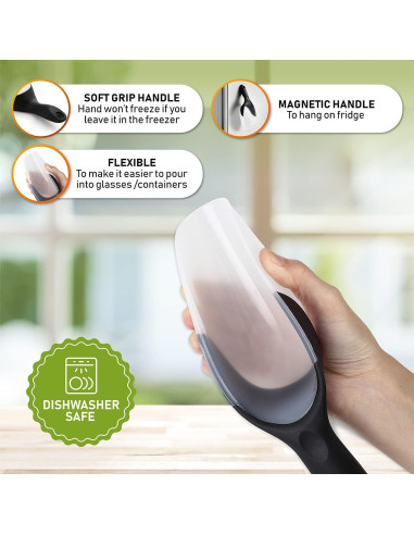 Cuchara Magnética para Hielo Spring Chef - Plástico Libre BPA 0.24L