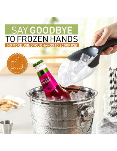 Cuchara Magnética para Hielo Spring Chef - Plástico Libre BPA 0.24L