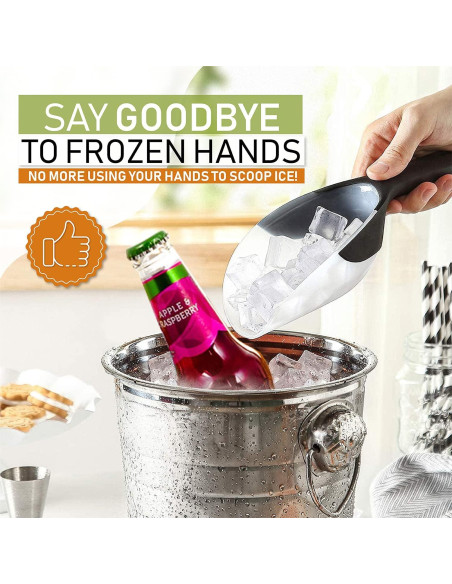 Cuchara Magnética para Hielo Spring Chef - Plástico Libre BPA 0.24L