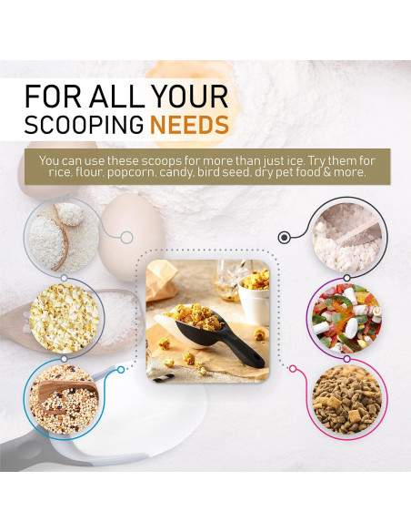 Cuchara Magnética para Hielo Spring Chef - Plástico Libre BPA 0.24L