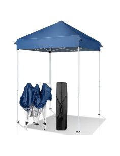 Tienda de Sombra Pop Up Outvita 1.5x1.5m Azul Impermeable