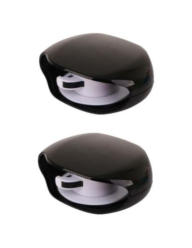 Organizador de Cables Retráctil Kopida 2 Pcs Negro