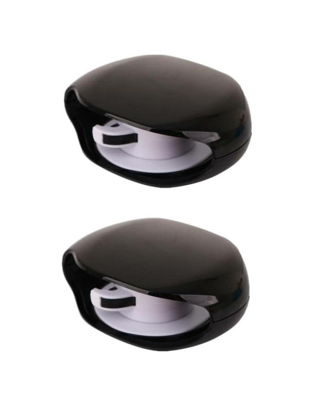 Organizador de Cables Retráctil Kopida 2 Pcs Negro