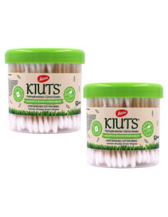 Hisopos de Algodón Biodegradables Jaloma Kiuts - 400 Unidades