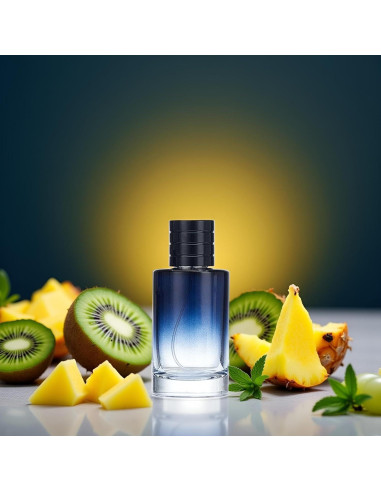 Atomizador de Perfume Wentoenapp 50ml Vidrio Negro Recargable