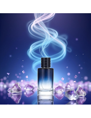 Atomizador de Perfume Wentoenapp 50ml Vidrio Negro Recargable