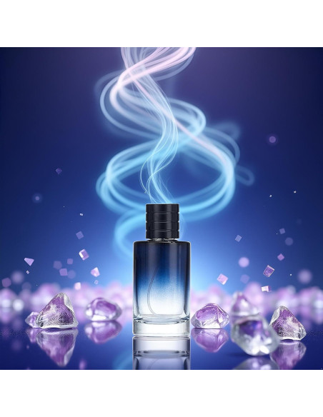 Atomizador de Perfume Wentoenapp 50ml Vidrio Negro Recargable