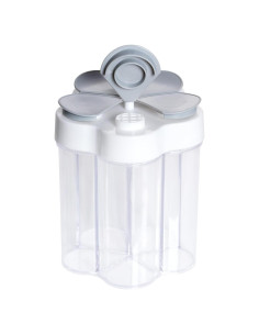 Contenedor de Especias 5 en 1 Miayon Gris para Cocina
