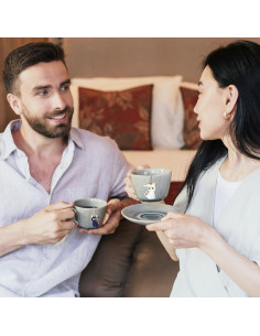 Infusor de Té Colgante HADEWEITE Acero Inoxidable 2 Pcs 2