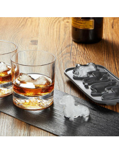 Molde de Hielo Grande Dachshund Nax Caki - Silicona BPA Free 2