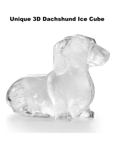 Molde de Hielo Grande Dachshund Nax Caki - Silicona BPA Free