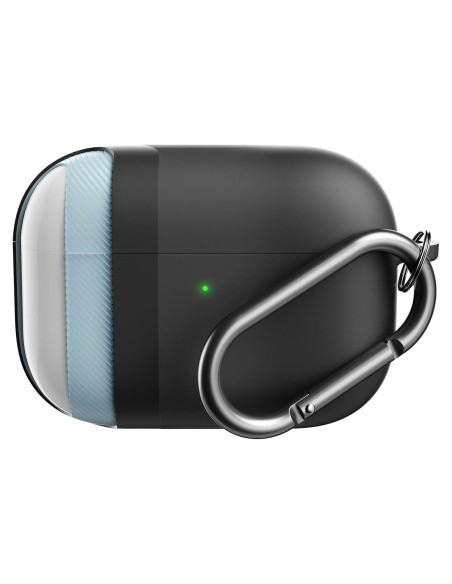Funda Híbrida Keybudz para AirPods Pro - Color Negro