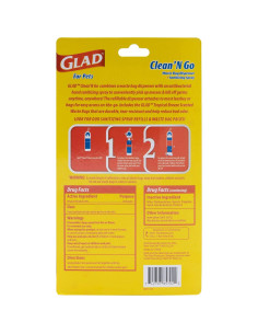 Dispensador de Bolsas de Desechos y Spray Desinfectante Glad 2