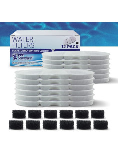 Filtro de Agua PET STANDARD para Fuente Mascotas PETLIBRO 12 Pzs 2