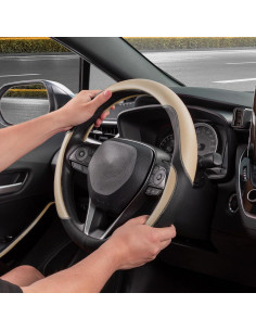 Cubierta de Volante SEG Direct Estándar 37-39 cm Negro Beige 2