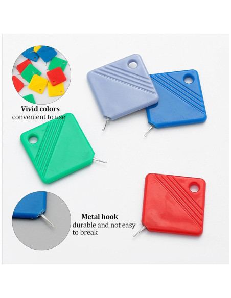 10 Piezas Enhebrador Automático de Agujas Heqxwl - Fácil Uso