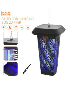 Trampa Eléctrica de Insectos BLACK+DECKER BDXPC971 0.81 Hectáreas 2