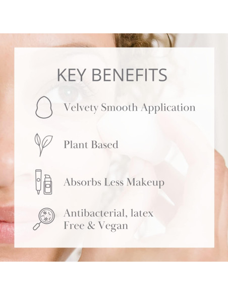 Dúo de Esponjas de Maquillaje Jenny Patinkin - Biodegradables