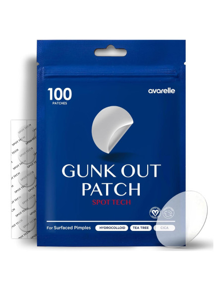 Parches Hidrocoloides para Granos Avarelle Gunk Out 100 Unidades