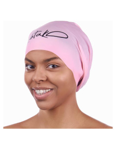 Gorro de natación XXL Lahtak para cabello largo y trenzas - Silicona