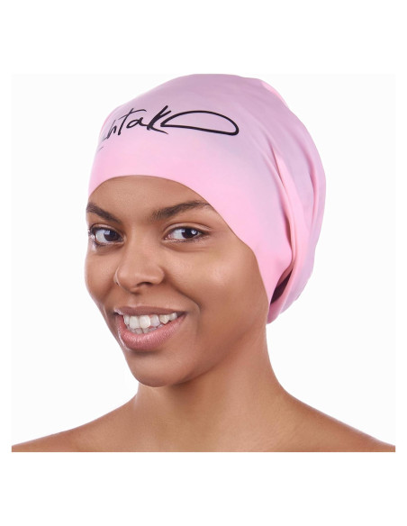 Gorro de natación XXL Lahtak para cabello largo y trenzas - Silicona