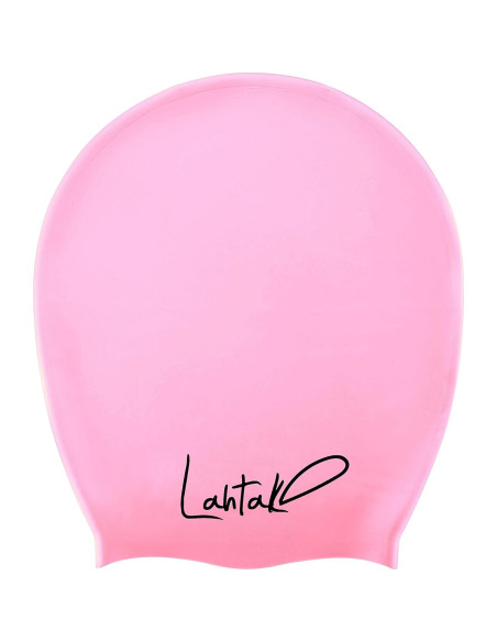 Gorro de natación XXL Lahtak para cabello largo y trenzas - Silicona