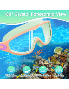 Gafas de natación para niños EverSport 2 Pack antiempañantes 2