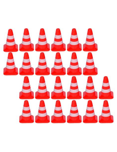 Mini Conos de Tráfico Rojos NUOBESTY 60pcs Juguetes