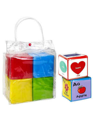 Dados de Historia Educativos Grekos - 4 Dados de Espuma con 48 Tarjetas