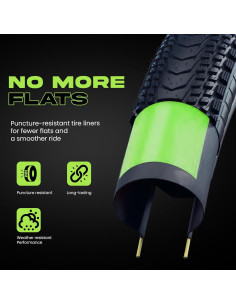 Protector de Neumáticos Happy Ebikes HEB Allscape 20-26" 2