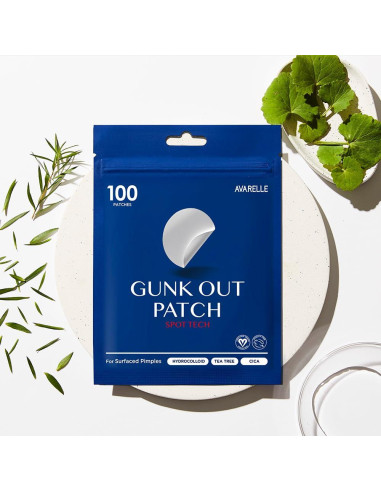 Parches Hidrocoloides para Granos Avarelle Gunk Out 100 Unidades