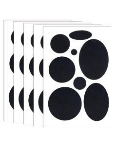 Kit de 40 Parches Reparadores Autoadhesivos OIIKI Negro